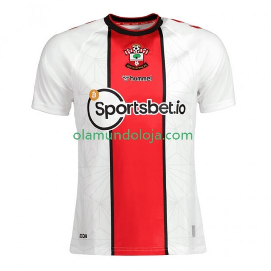 Camisola Southampton Homem Equipamento Primeiro 2022-2023 Manga Curta